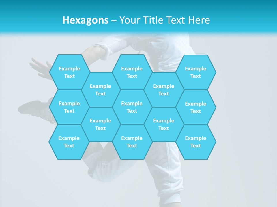 Fitness Female Girl PowerPoint Template