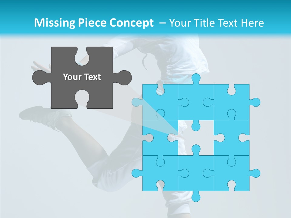 Fitness Female Girl PowerPoint Template