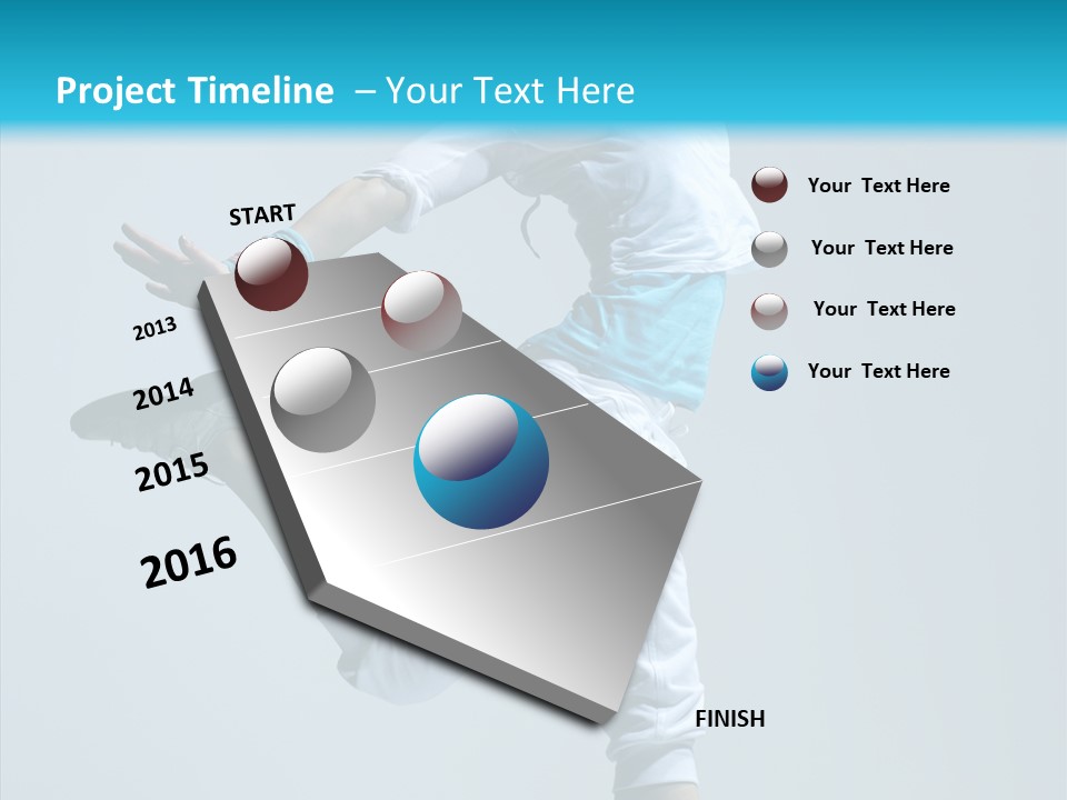 Fitness Female Girl PowerPoint Template