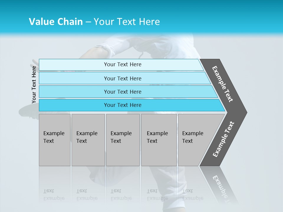 Fitness Female Girl PowerPoint Template