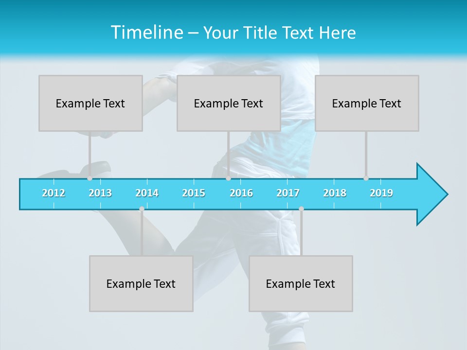 Fitness Female Girl PowerPoint Template