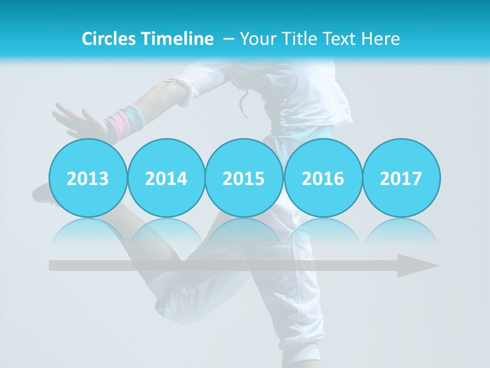 Fitness Female Girl PowerPoint Template