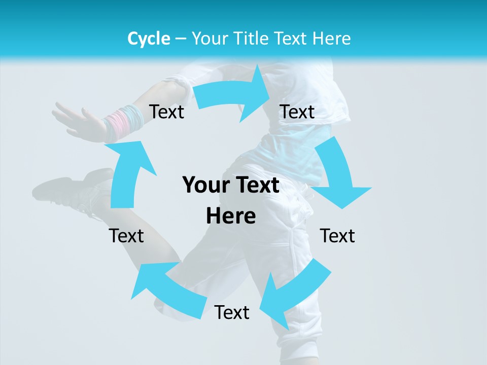 Fitness Female Girl PowerPoint Template