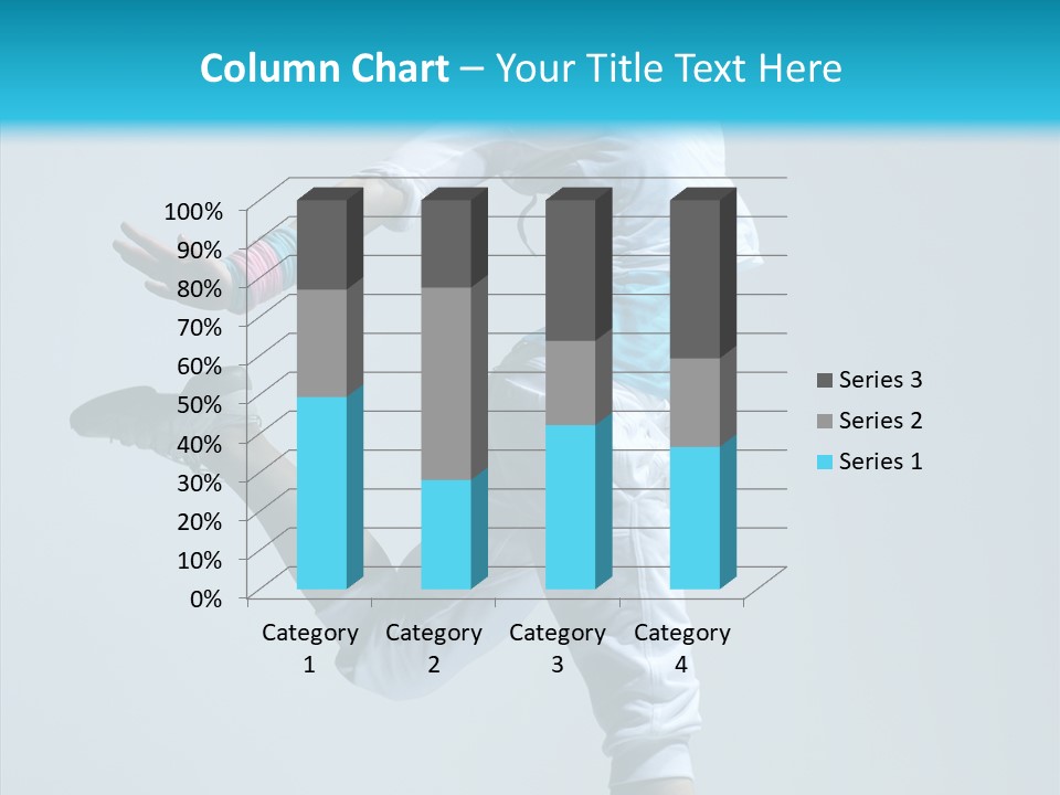 Fitness Female Girl PowerPoint Template
