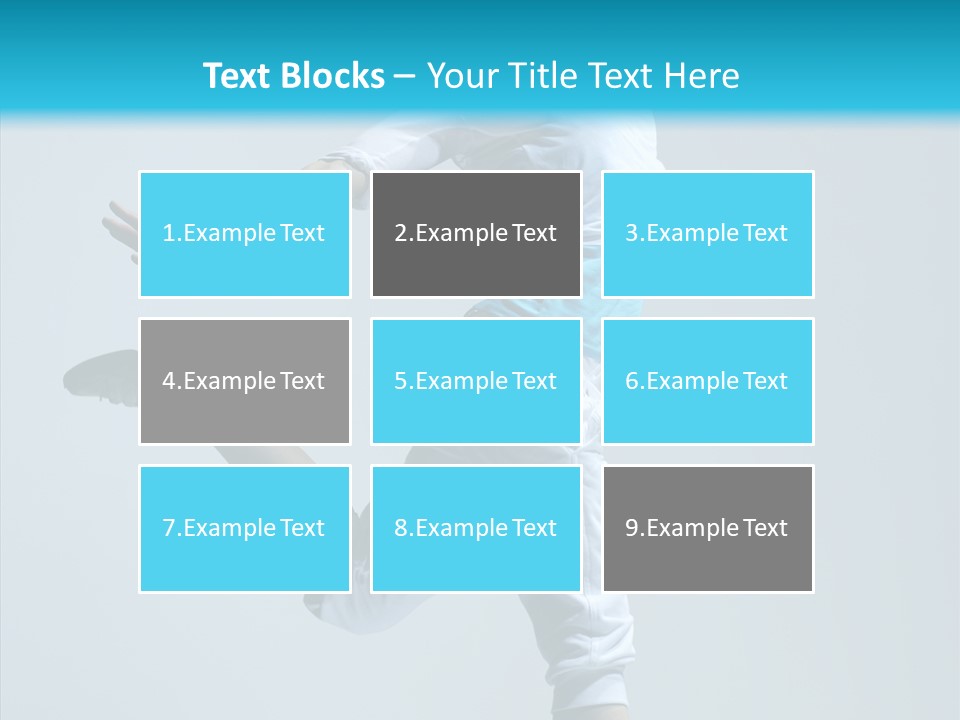 Fitness Female Girl PowerPoint Template