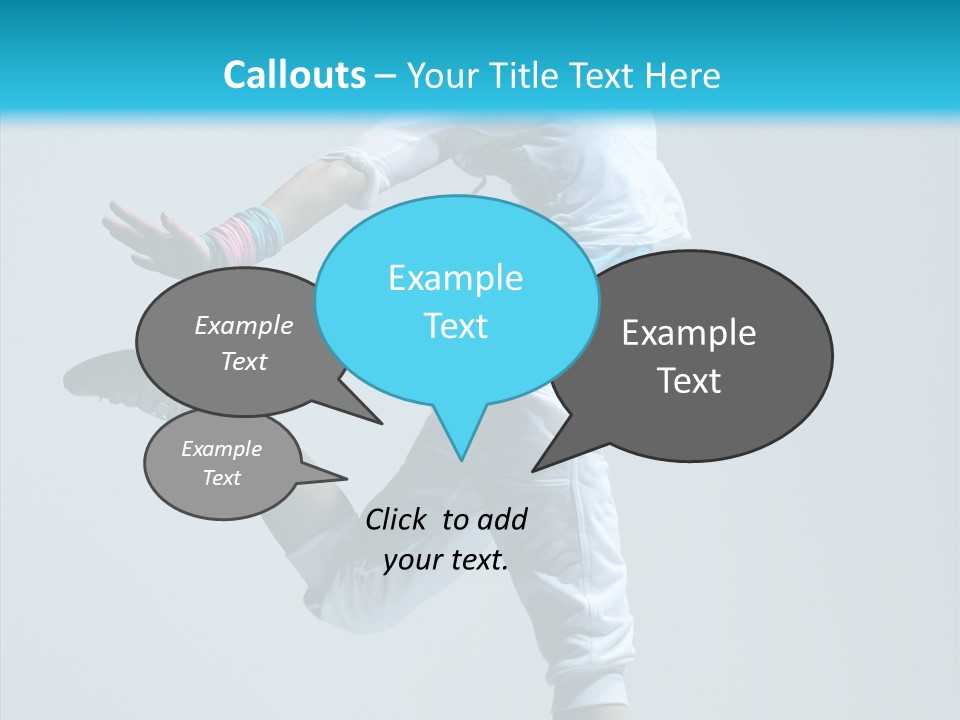 Fitness Female Girl PowerPoint Template