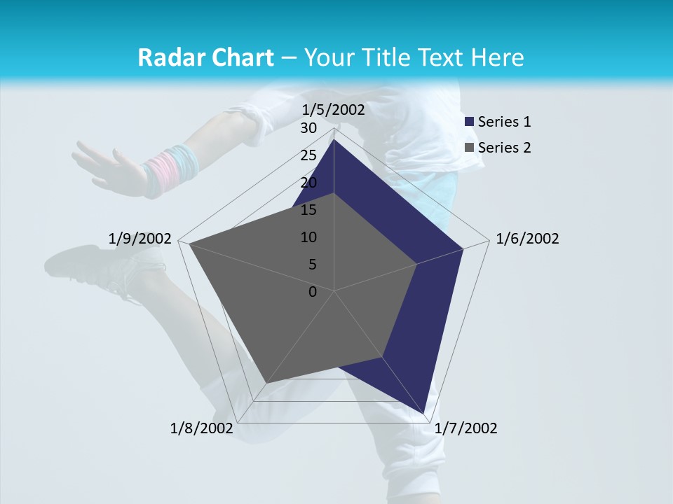 Fitness Female Girl PowerPoint Template