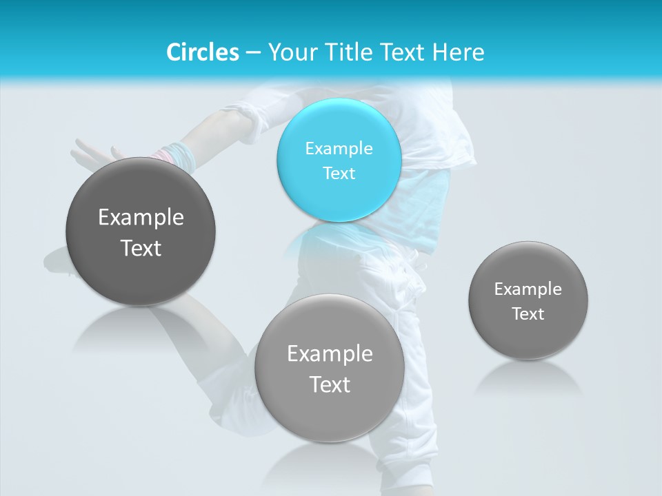 Fitness Female Girl PowerPoint Template