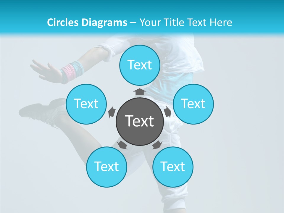 Fitness Female Girl PowerPoint Template