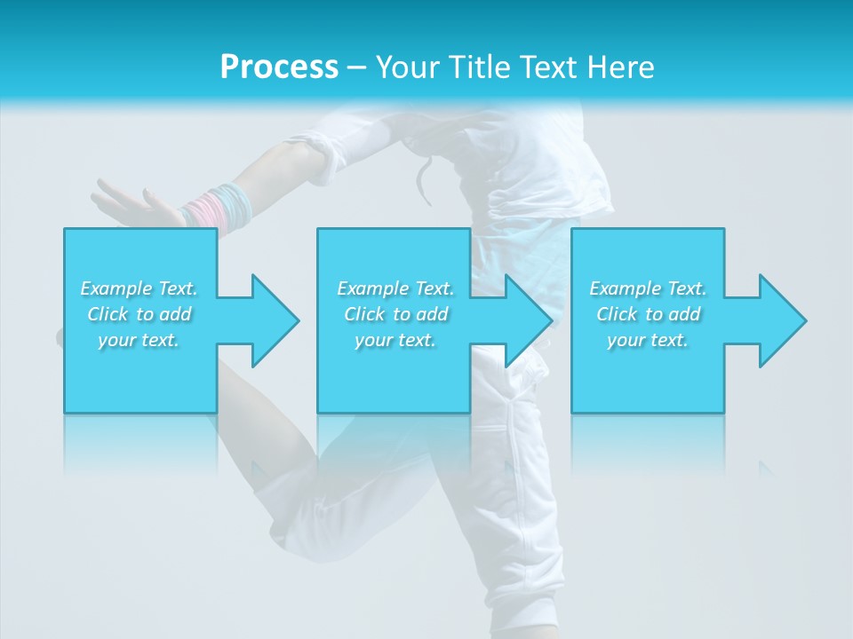 Fitness Female Girl PowerPoint Template