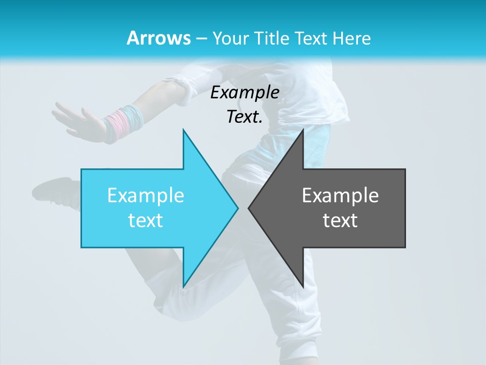 Fitness Female Girl PowerPoint Template