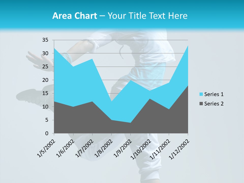 Fitness Female Girl PowerPoint Template