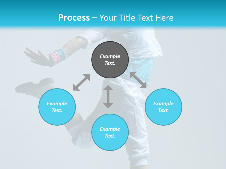 Fitness Female Girl PowerPoint Template