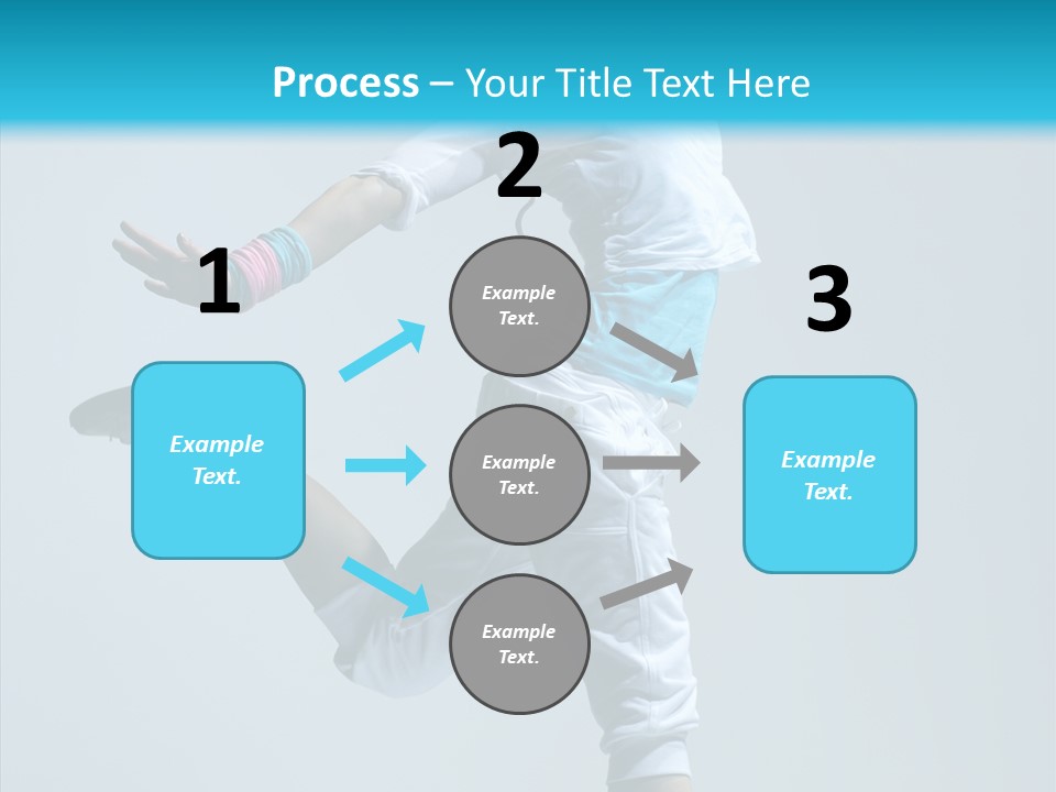 Fitness Female Girl PowerPoint Template