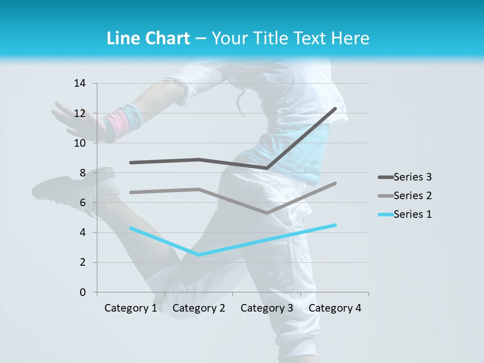 Fitness Female Girl PowerPoint Template