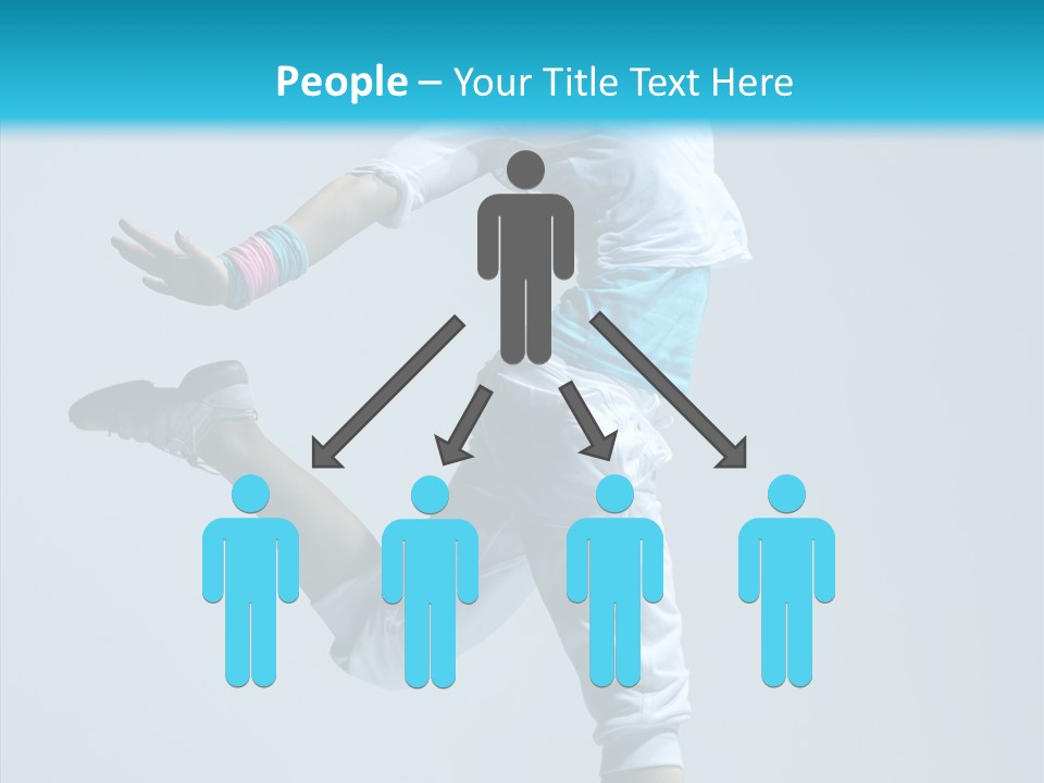 Fitness Female Girl PowerPoint Template