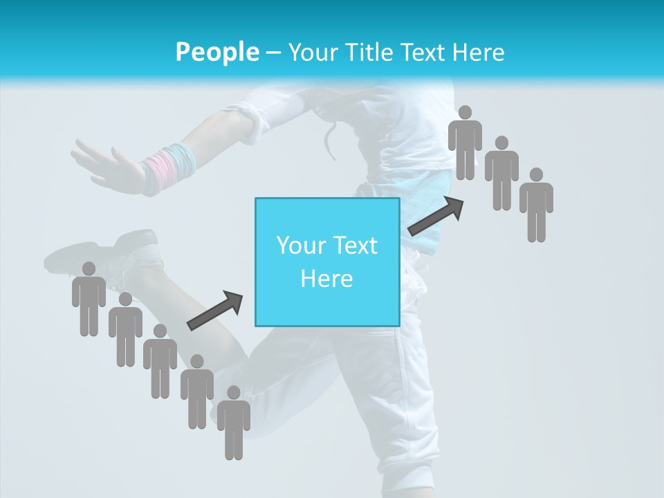 Fitness Female Girl PowerPoint Template