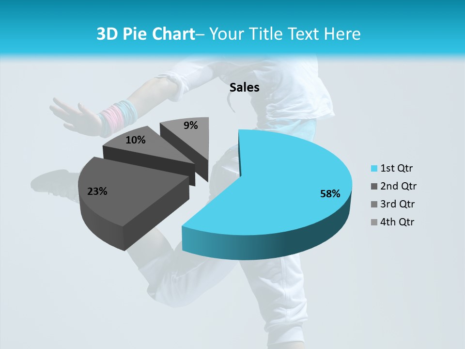Fitness Female Girl PowerPoint Template