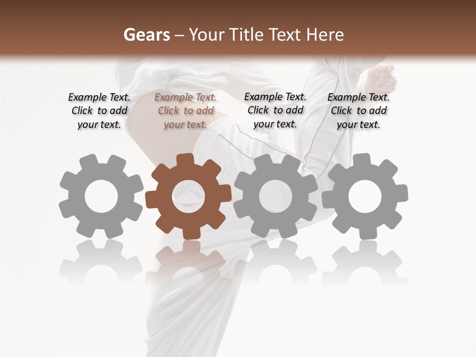 Fitness Fashion Fly PowerPoint Template