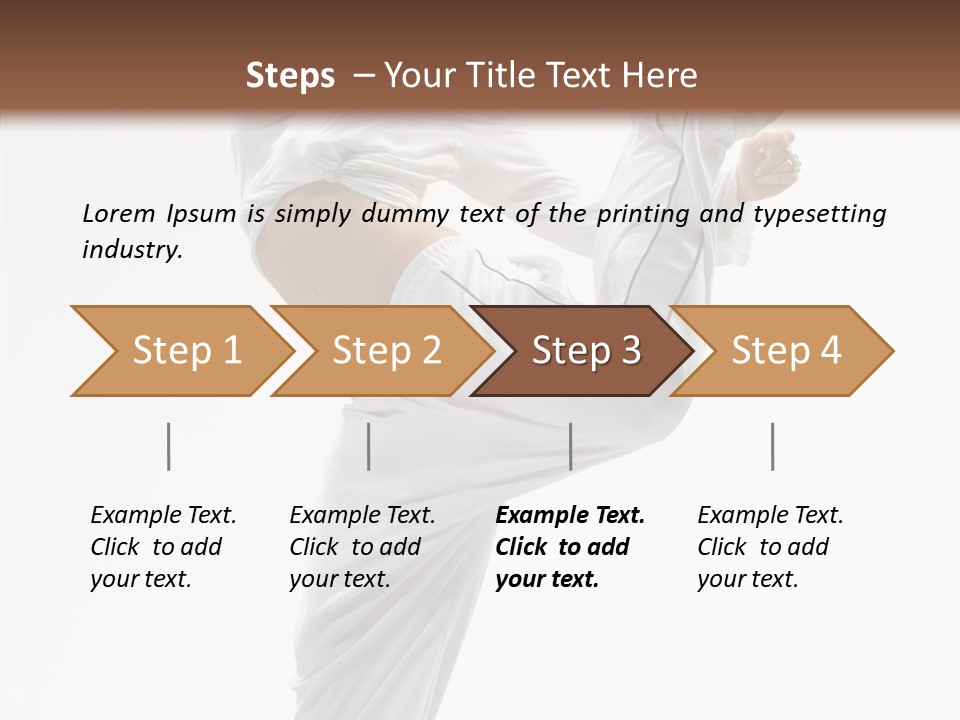 Fitness Fashion Fly PowerPoint Template
