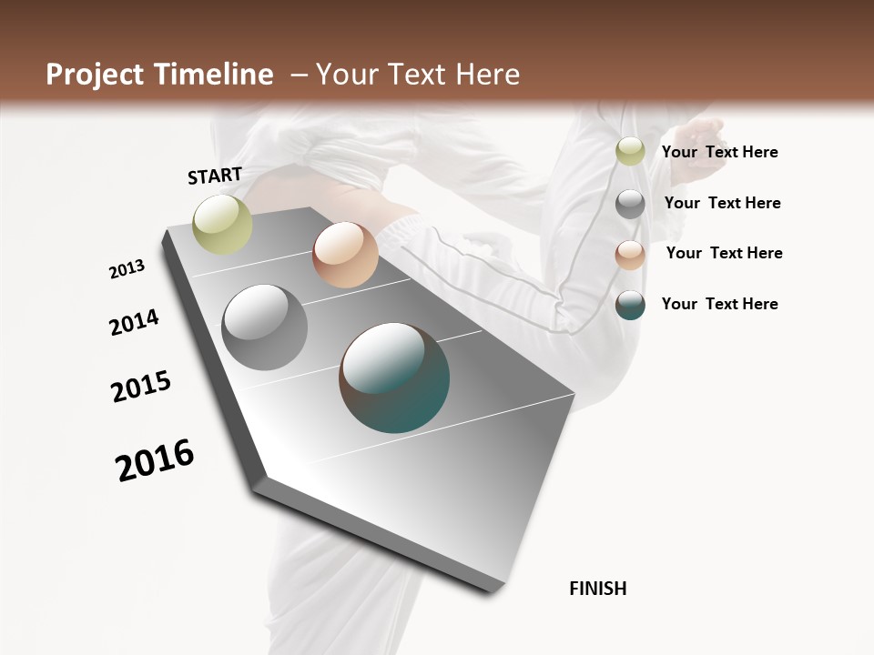 Fitness Fashion Fly PowerPoint Template
