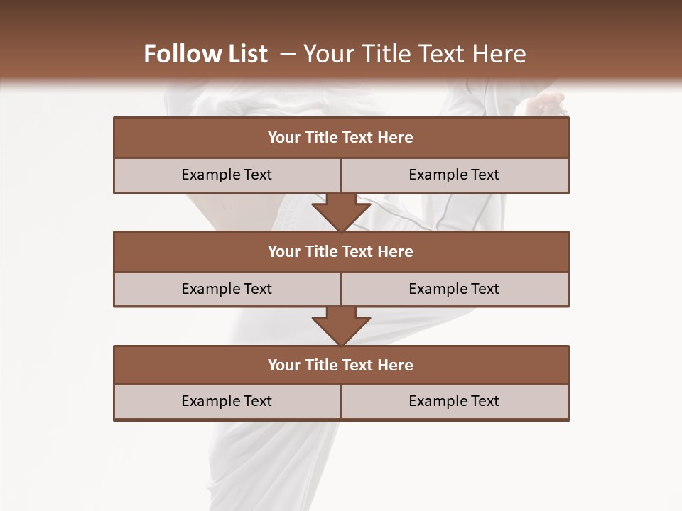 Fitness Fashion Fly PowerPoint Template