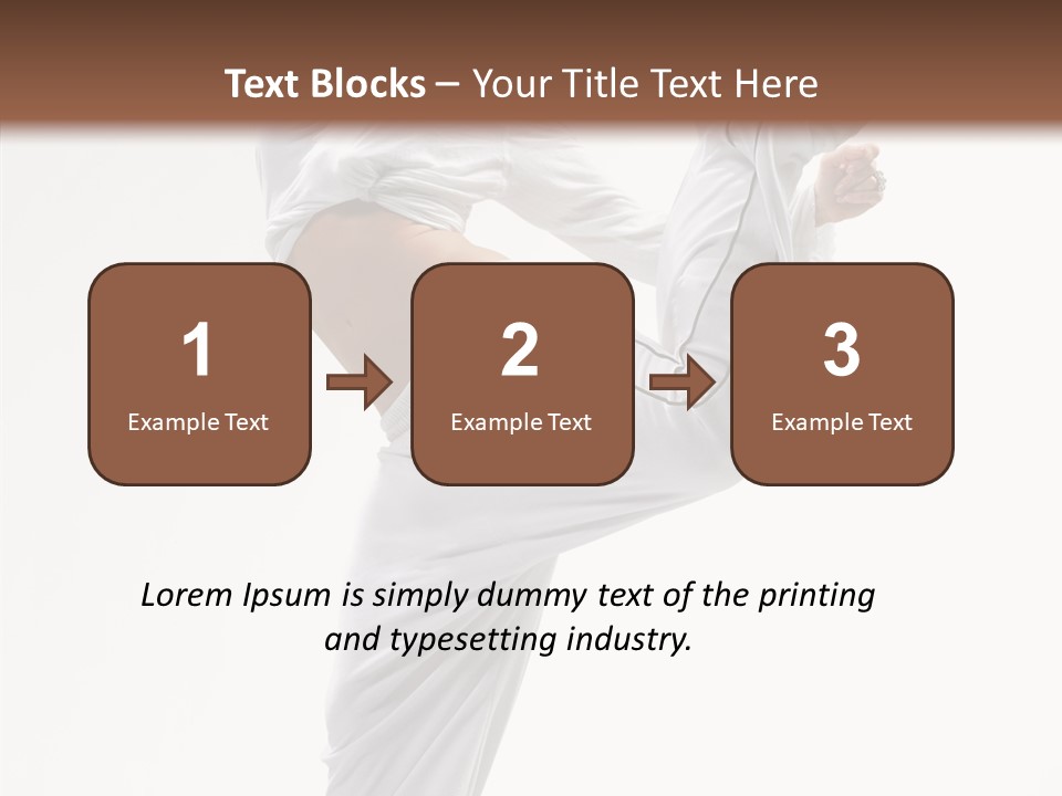 Fitness Fashion Fly PowerPoint Template