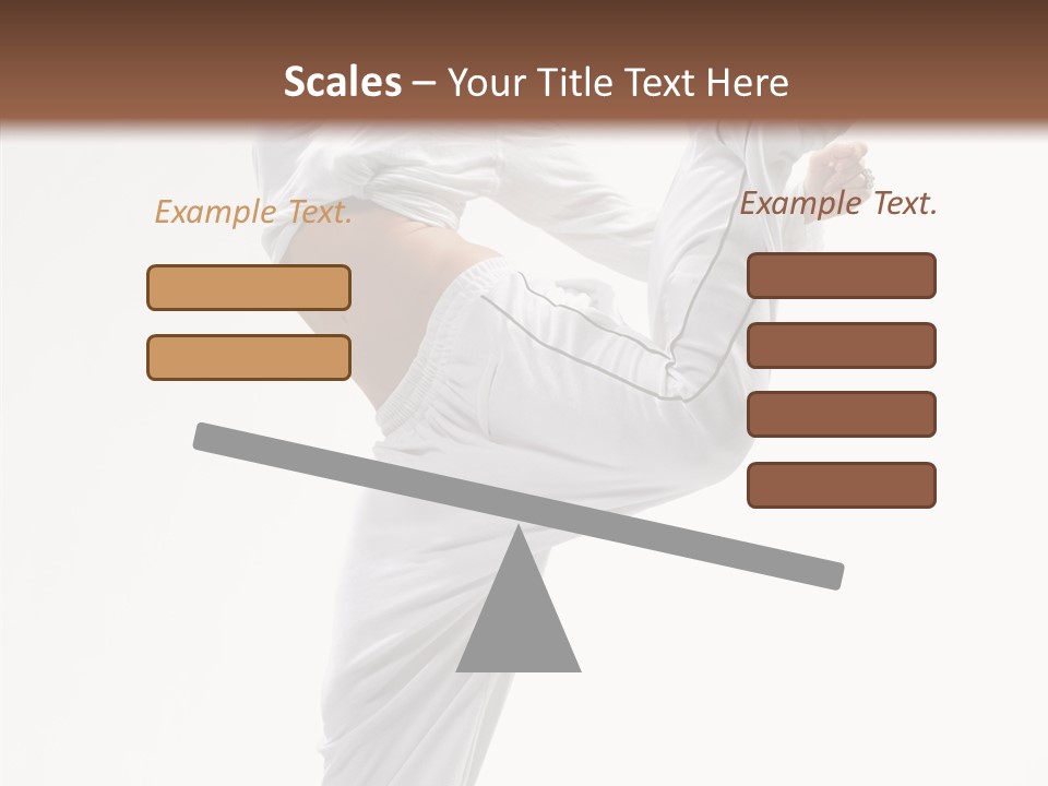 Fitness Fashion Fly PowerPoint Template