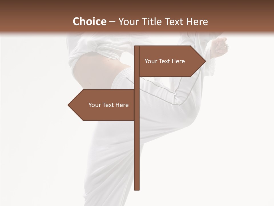 Fitness Fashion Fly PowerPoint Template