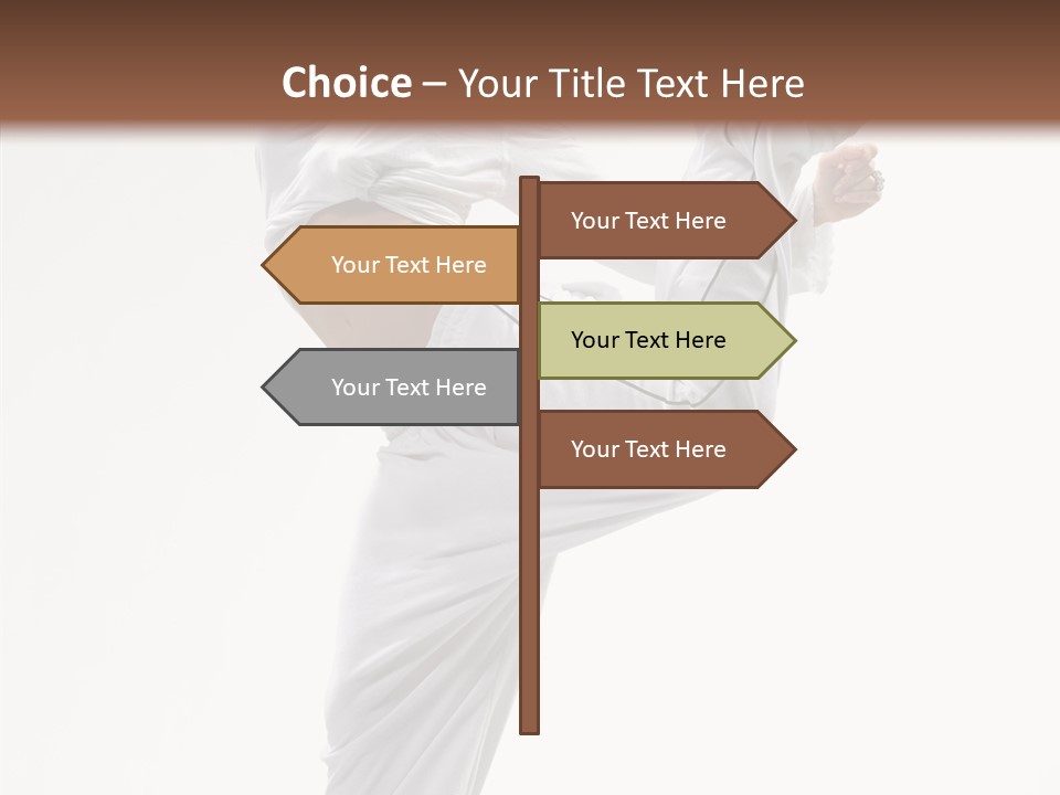 Fitness Fashion Fly PowerPoint Template