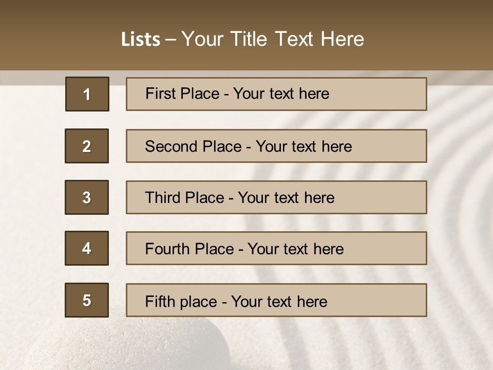Simplicity Life Background PowerPoint Template