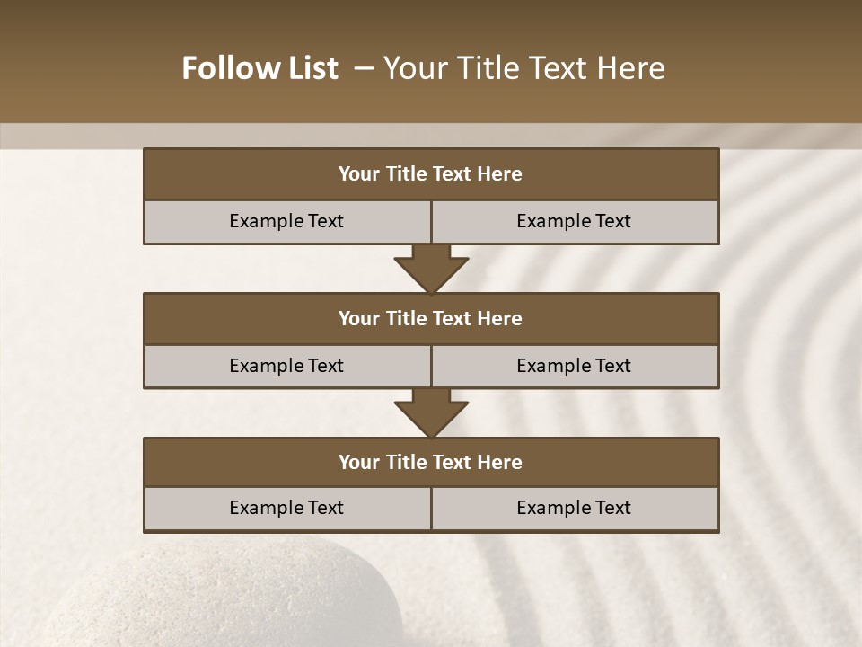 Simplicity Life Background PowerPoint Template