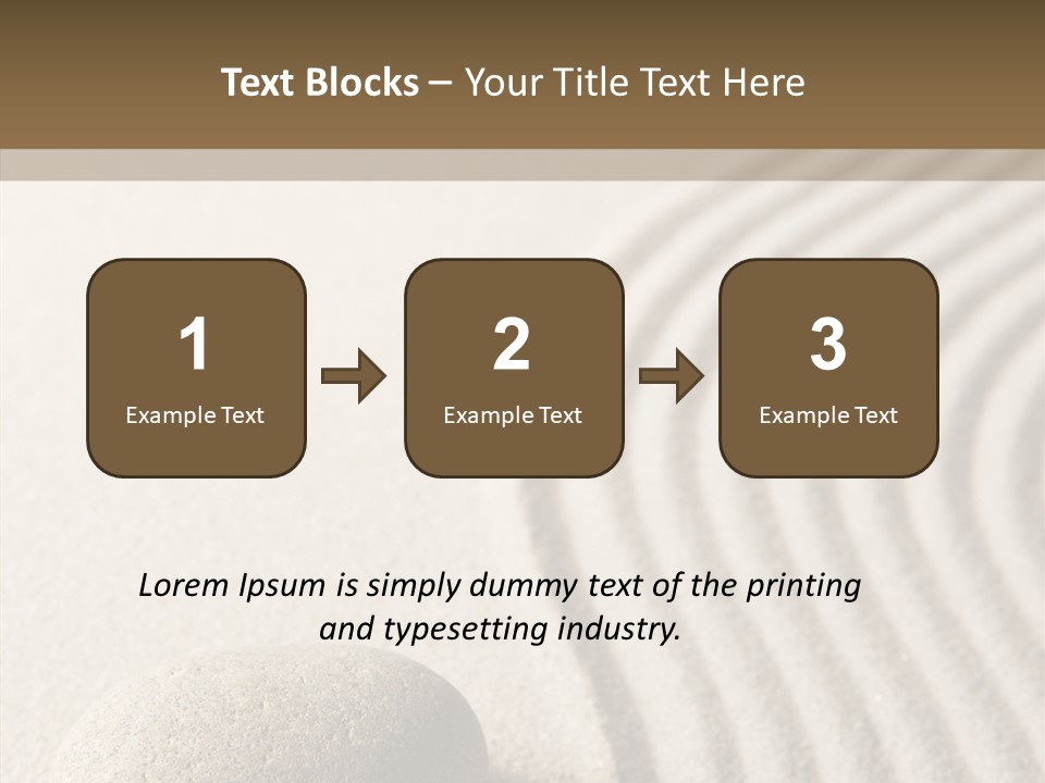 Simplicity Life Background PowerPoint Template