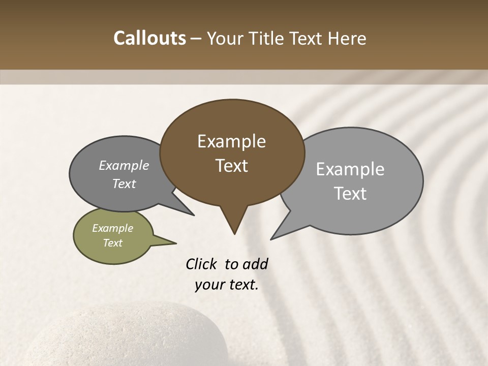 Simplicity Life Background PowerPoint Template