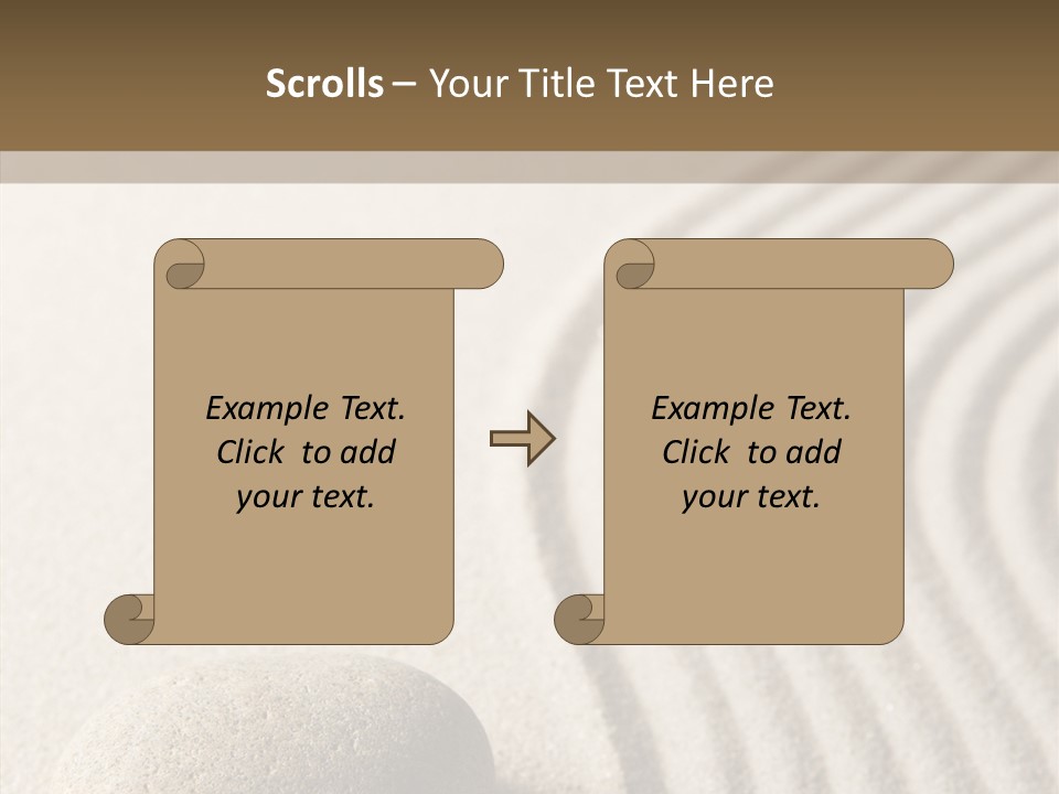 Simplicity Life Background PowerPoint Template