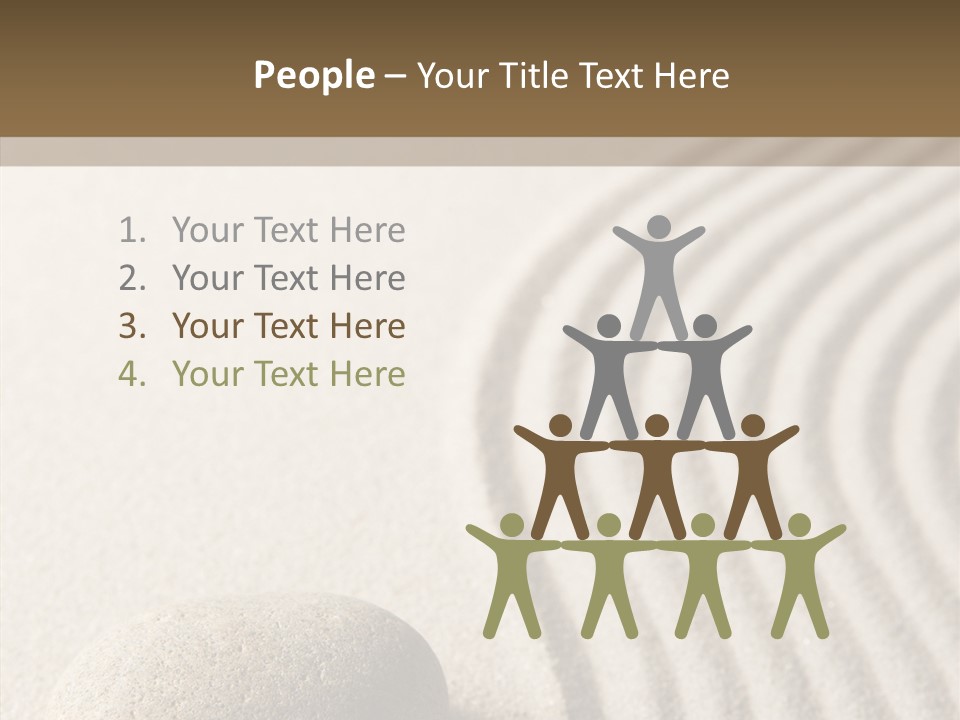 Simplicity Life Background PowerPoint Template