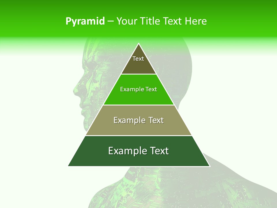 Processor Object White PowerPoint Template