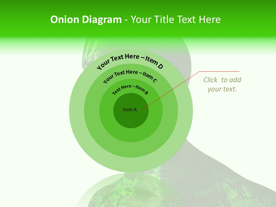 Processor Object White PowerPoint Template