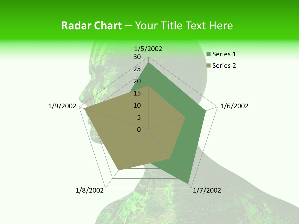 Processor Object White PowerPoint Template