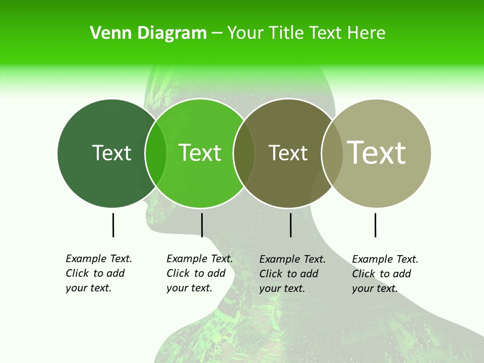 Processor Object White PowerPoint Template