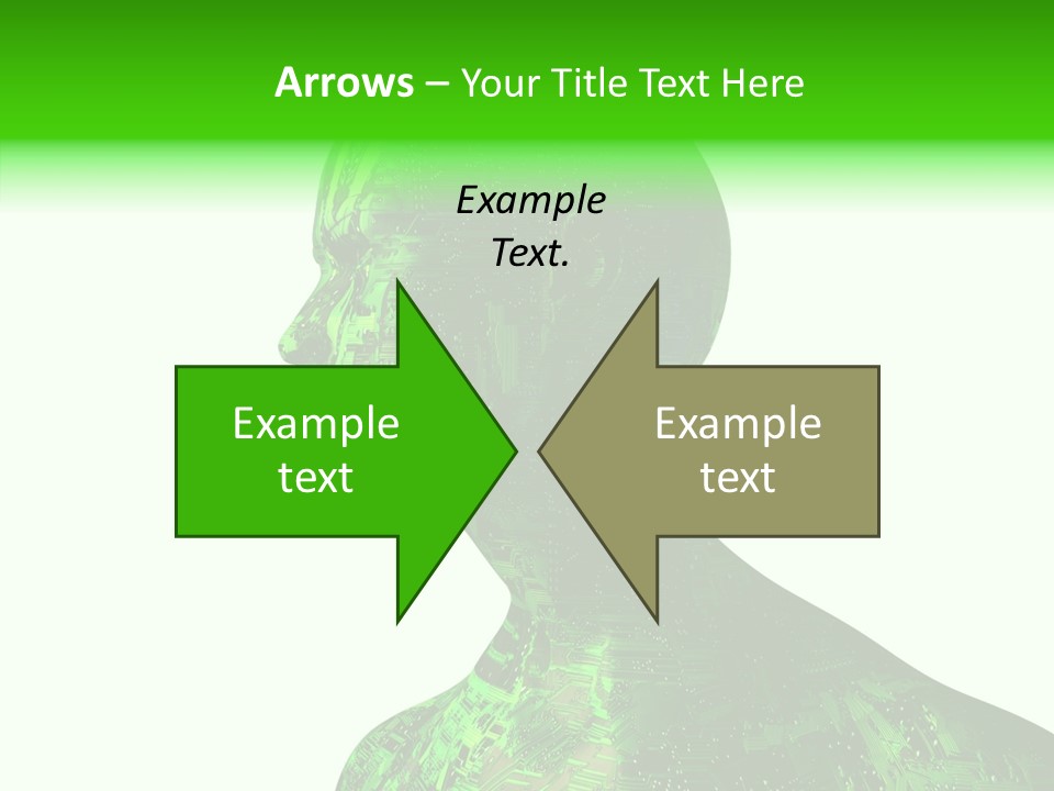 Processor Object White PowerPoint Template