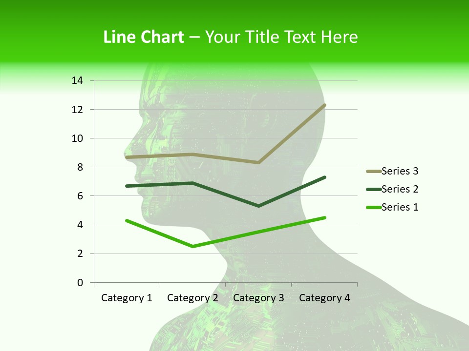 Processor Object White PowerPoint Template