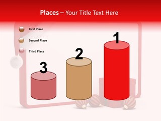 Glass Red Winter PowerPoint Template