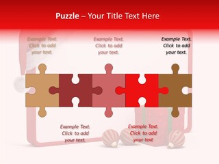 Glass Red Winter PowerPoint Template