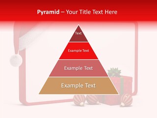 Glass Red Winter PowerPoint Template