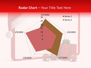 Glass Red Winter PowerPoint Template