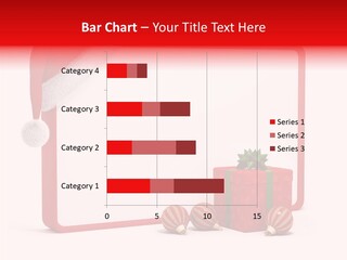 Glass Red Winter PowerPoint Template