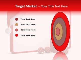 Glass Red Winter PowerPoint Template
