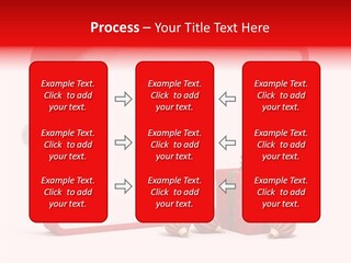 Glass Red Winter PowerPoint Template