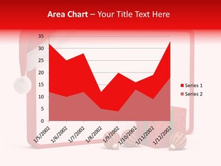 Glass Red Winter PowerPoint Template